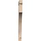 Ekena Millwork Westlake Block Smooth Bracket, Douglas Fir, 3 1/2"W x 34"D x 46"H BKT04X34X46WTL05SDF - alternate 2